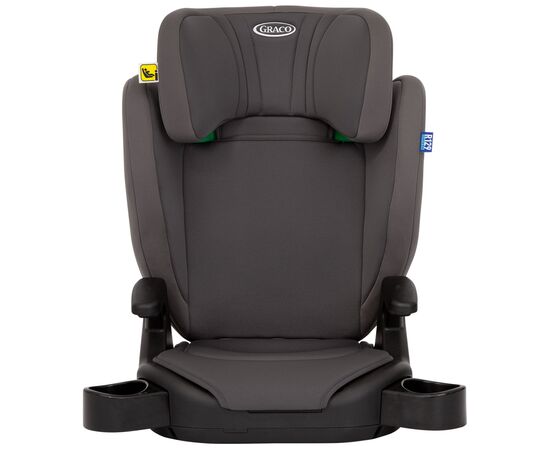 Автокрісло Graco Junior Maxi i-Size, 100-150 см (2/3), сіро-коричневе (8CT899IROEU), зображення 2