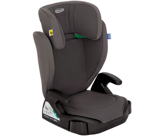 Автокрісло Graco Junior Maxi i-Size, 100-150 см (2/3), сіро-коричневе (8CT899IROEU)