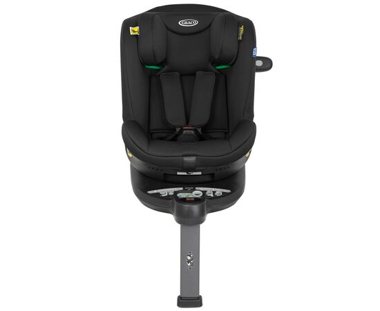 Автокресло Graco Turn2Me Grow i-Size, 40-125 см (0+/1/2/3), чорне (GC2404AAMDN000), изображение 2