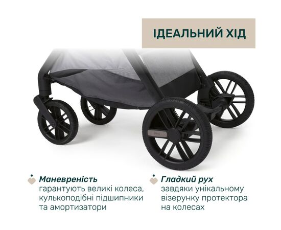 Коляска Chicco 2 в 1 Bellagio 2 Світло-сіра (2900990903252) (87183.40.01), зображення 11