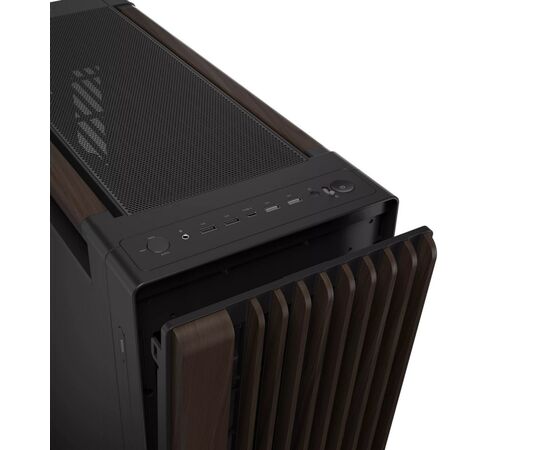 Корпус для ПК ASUS ProArt PA602 Walnut Wood Metal Panel Modern Black (90DC00J0-B09040), зображення 7