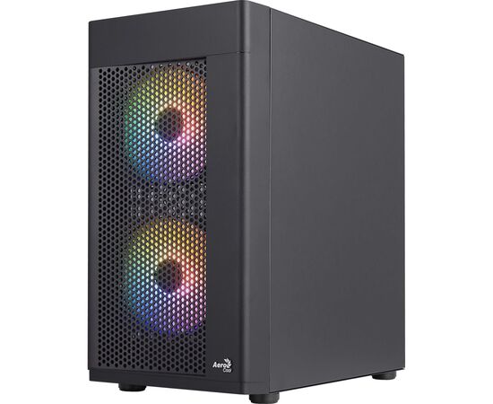 Корпус для ПК AeroCool Hexform-G-BK-v2 Black 600W (ACCX-PV38004.11), изображение 2