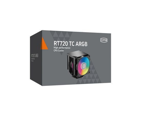 Кулер для процессора PcCooler Охолоджувач для процесора PсCOOLER RT720 TC ARGB BK чорний IntelLGA 11 (RT720 TC ARGB BK), изображение 7