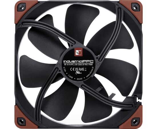 Кулер до корпусу Noctua NF-A14iPPC-24V-3000 SP IP67 PWM, зображення 3
