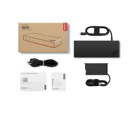 Порт-репликатор Lenovo ThinkPad USB4 Dock 5000 (40BF0100EU), изображение 9