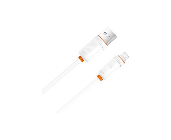 Дата кабель USB 2.0 AM to Lightning 1.0m 3A white XO (NB302-AI.white), изображение 2