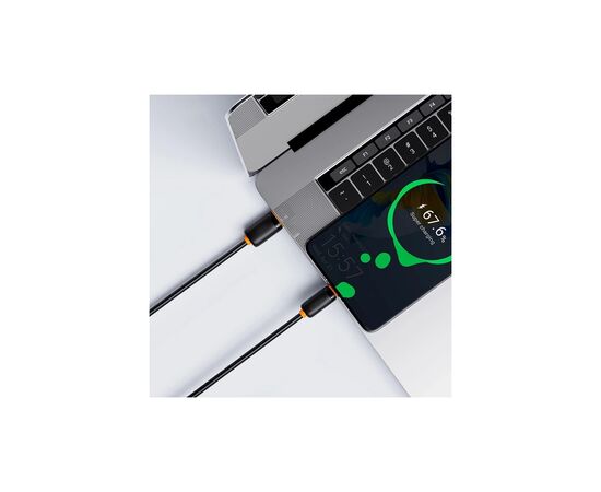 Дата кабель USB 2.0 AM to USB-C 1.0m 3A black XO (NB302-AC.black), изображение 4