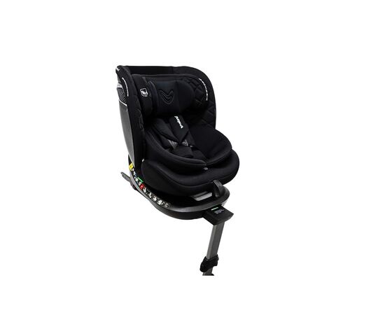 Автокресло Velano Vento 360° i-Size 40150 см, ISOFIX + опорна нога, black (48417), изображение 2