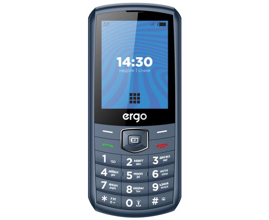 Мобильный телефон Ergo E285 Blue