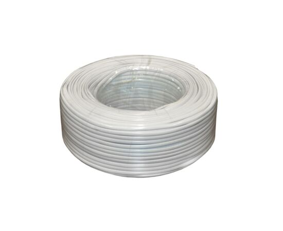 Кабель телевізійний Ritar 0,90 мм.CCS, 32x0.12m CCA экран, 75 Ом, FPE, д. 6,8мм PVC, б (RT-W100-RG6U-32W 8CCS)