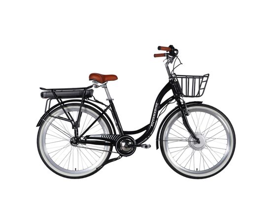 Электровелосипед Dorozhnik 26" eAQUAMARINE BH рама-17" 36B 13А*г 500Вт 2026 чорний (ELB-D-26-296)