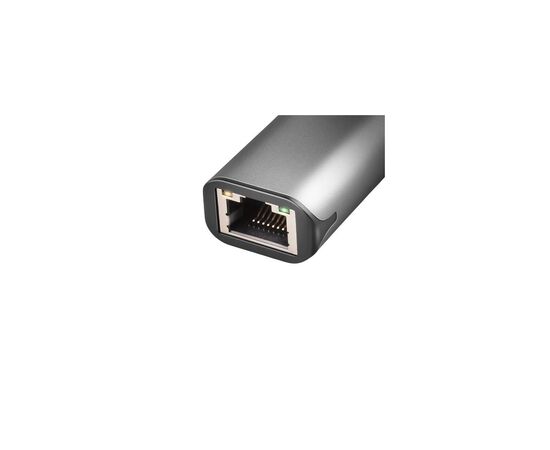 Переходник USB-C to RJ45 Ethernet 2500Mbps gray AXAGON (ADE-25RC), изображение 2