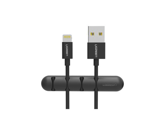 Держатель для кабеля Ugreen LP114 Cable Organizer (2 pack) Black (30762), изображение 3