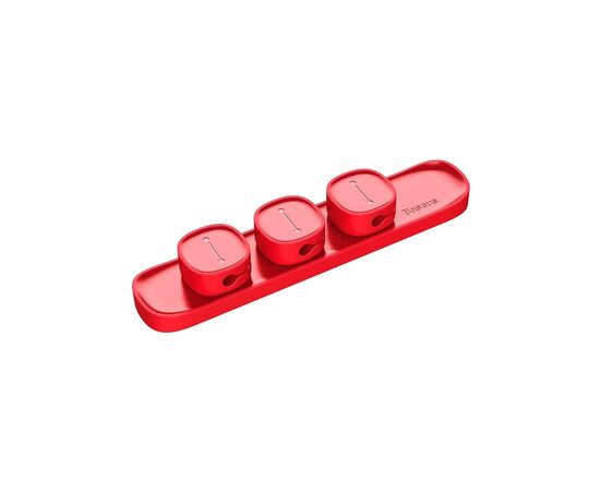 Держатель для кабеля Baseus Peas Cable Clip Red (ACWDJ-09)