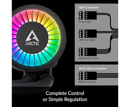 Система жидкостного охлаждения Arctic Liquid Freezer III Pro 360 A-RGB (ACFRE00169A), изображение 10