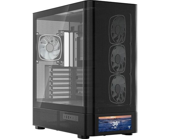 Корпус для ПК Modecom VOLCANO AQ500 ARGB (MC-A-AQ500-4FA-B), изображение 2