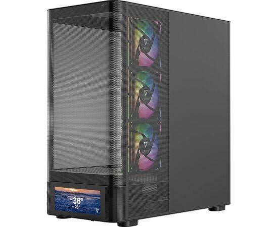 Корпус для ПК Modecom VOLCANO AQ500 ARGB (MC-A-AQ500-4FA-B), изображение 6