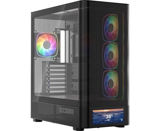 Корпус для ПК Modecom VOLCANO AQ500 ARGB (MC-A-AQ500-4FA-B)