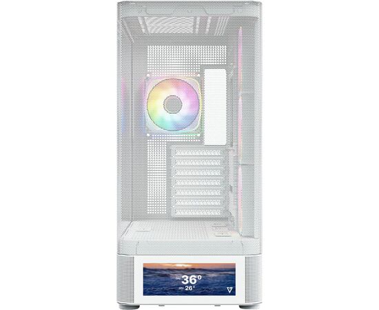Корпус для ПК Modecom VOLCANO AQ500 ARGB LCD 6,2 (MC-A-AQ500-4FA-W), изображение 6