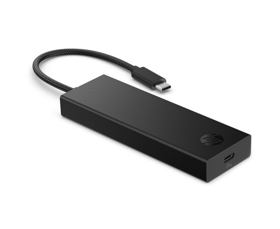 Концентратор HP Хаб USB 3.0 ->HDMI/USB2.0x2/USB-C PD/Ethernet Hub HP (BR1U3AA), изображение 2