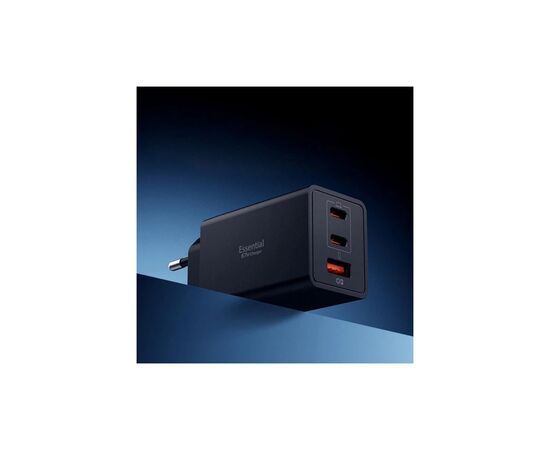 Зарядное устройство Spigen 2xUSB-C PD + 1xUSB 67W black (ACH09458), изображение 2