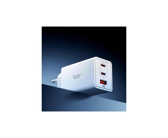 Зарядное устройство Spigen 2xUSB-C PD + 1xUSB 67W white (ACH08710), изображение 2