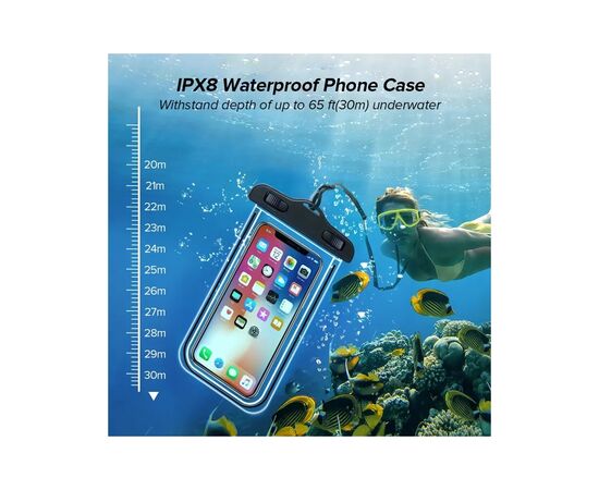 Чехол для мобильного телефона XoKo Waterproof Universal 6.9 (XK-UWPC-BK-69), изображение 5
