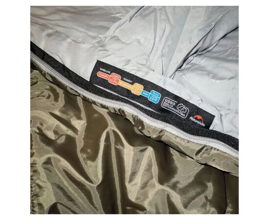 Спальный мешок Naturehike U350 NH20MSD07 Hollow Cotton Right Green (6927595767238-R), изображение 10