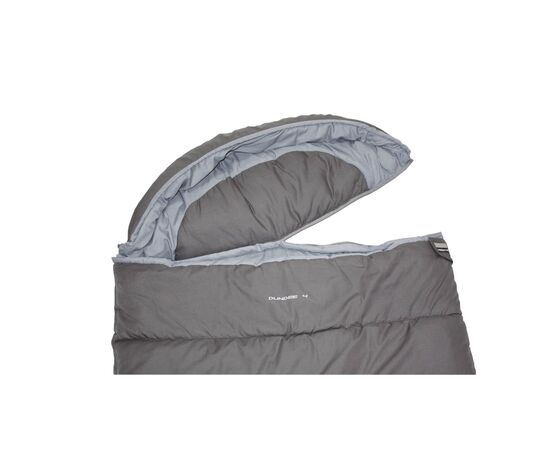 Спальный мешок High Peak Dundee 4 +4C Grey/Light Grey Left (928928), изображение 2