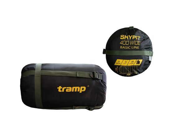 Спальний мішок Tramp Shypit 400 Wide Olive Right (UTRS-060L-R), зображення 12