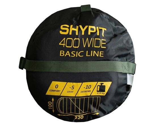 Спальный мешок Tramp Shypit 400 Wide Olive Left (UTRS-060L-L), изображение 2