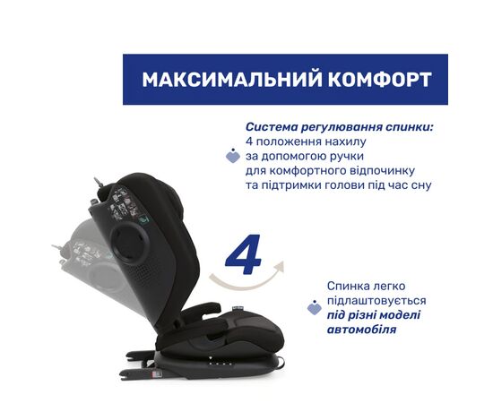 Автокресло Chicco Fold & Go S i-Size бустер (87117.33), изображение 4