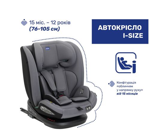 Автокресло Chicco Mokita i-Size група 1/2/3 (87033.73), изображение 2