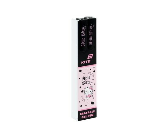 Ручка гелевая Kite "пиши-стирай" Hello Kitty, синяя, 2 шт в пенале (HK26-069), изображение 4