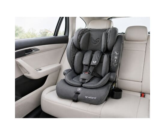 Автокресло Velano Flexo i-Size 76150 см, ISOFIX + Top Tether/ремінь, grey (48414), изображение 4