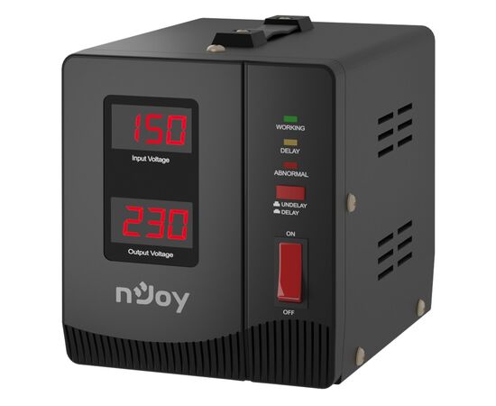 Стабилизатор напряжения nJoy Alvis 1000 (AVRL-10001AL-CS01B) AVR, 1 розетка (Alvis 1000)