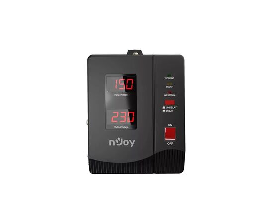Стабилизатор напряжения nJoy Alvis 2000 (AVRL-20002AL-CS01B) AVR, 2 розетки (Alvis 2000), изображение 2