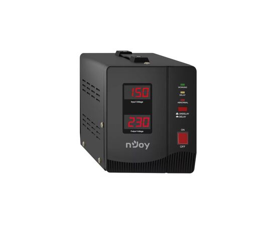Стабилизатор напряжения nJoy Alvis 2000 (AVRL-20002AL-CS01B) AVR, 2 розетки (Alvis 2000), изображение 3