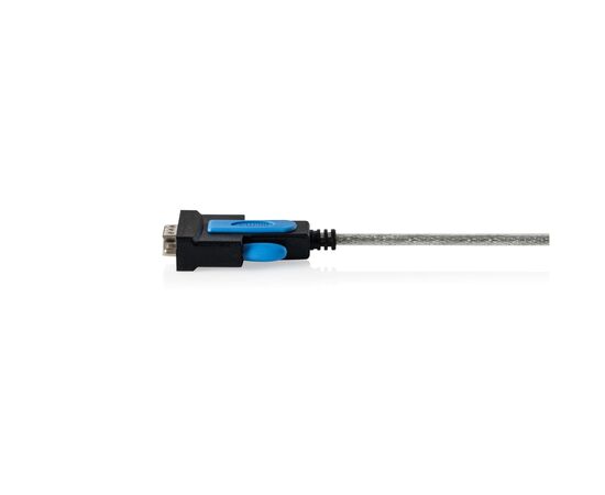 Кабель для передачи данных Digitus USB to COM M 1.8m RS232 FTDI black (DA-70170), изображение 3