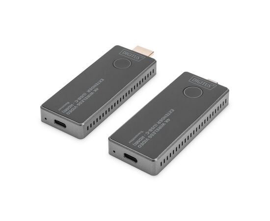 Адаптер HDMI extender 30m USB-C to HDMI 4K UHD wireless black Digitus (DS-55324), изображение 6