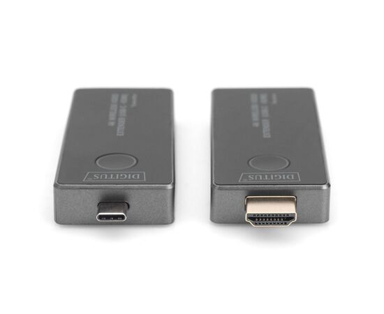 Адаптер HDMI extender 30m USB-C to HDMI 4K UHD wireless black Digitus (DS-55324), изображение 7