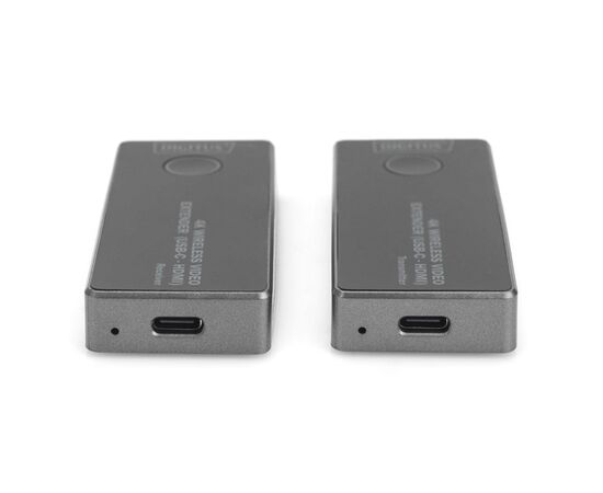 Адаптер HDMI extender 30m USB-C to HDMI 4K UHD wireless black Digitus (DS-55324), изображение 8