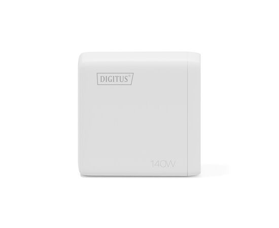 Зарядний пристрій Digitus 3xUSB-C + 1xUSB PD140W GaN white (DA-10305), зображення 11