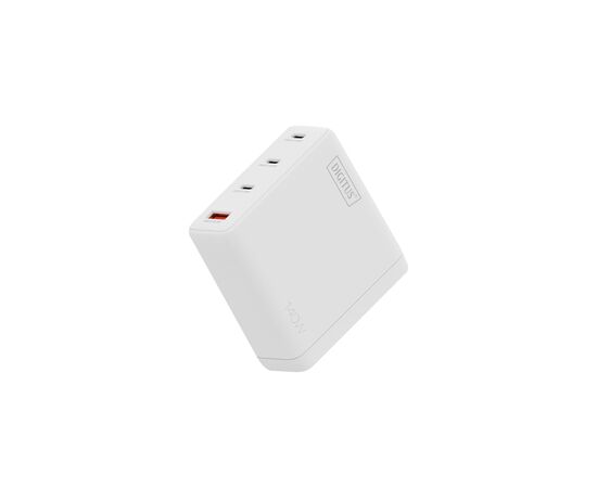 Зарядний пристрій Digitus 3xUSB-C + 1xUSB PD140W GaN white (DA-10305), зображення 12