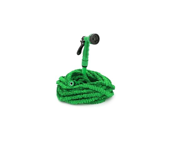 Шланг для поливу Voltronic 20-60м/200ft + розпилювач, насадка на кран, Blue/Green, Box (Garden hose 20-60)