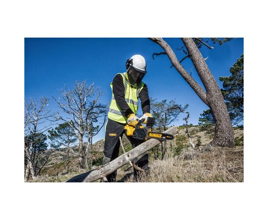 Набір інструментів Toptul Пила ланцюгова акумуляторна DeWalt 18В шина 30см 3/8" без АКБ (DCM565N), зображення 11