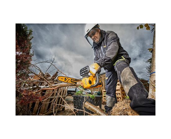 Набір інструментів Toptul Пила ланцюгова акумуляторна DeWalt 18В шина 30см 3/8" без АКБ (DCM565N), зображення 2