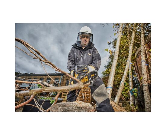 Набір інструментів Toptul Пила ланцюгова акумуляторна DeWalt 18В шина 30см 3/8" без АКБ (DCM565N), зображення 6