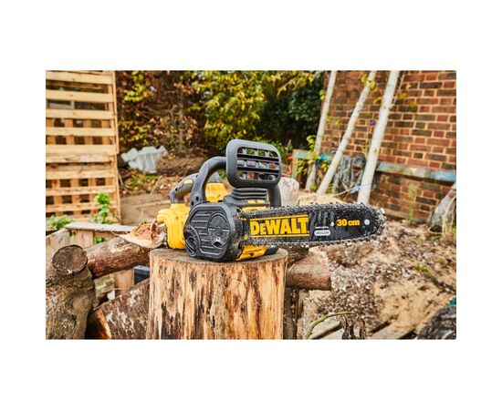 Набір інструментів Toptul Пила ланцюгова акумуляторна DeWalt 18В шина 30см 3/8" без АКБ (DCM565N), зображення 7