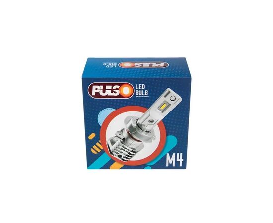 Автолампа PULSO LED-chips CREE/9-32v/2x25w/4500Lm/6000K (M4-HB4 9006), зображення 3